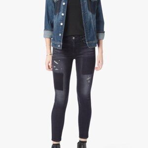 7FAM skinny ankle jeans